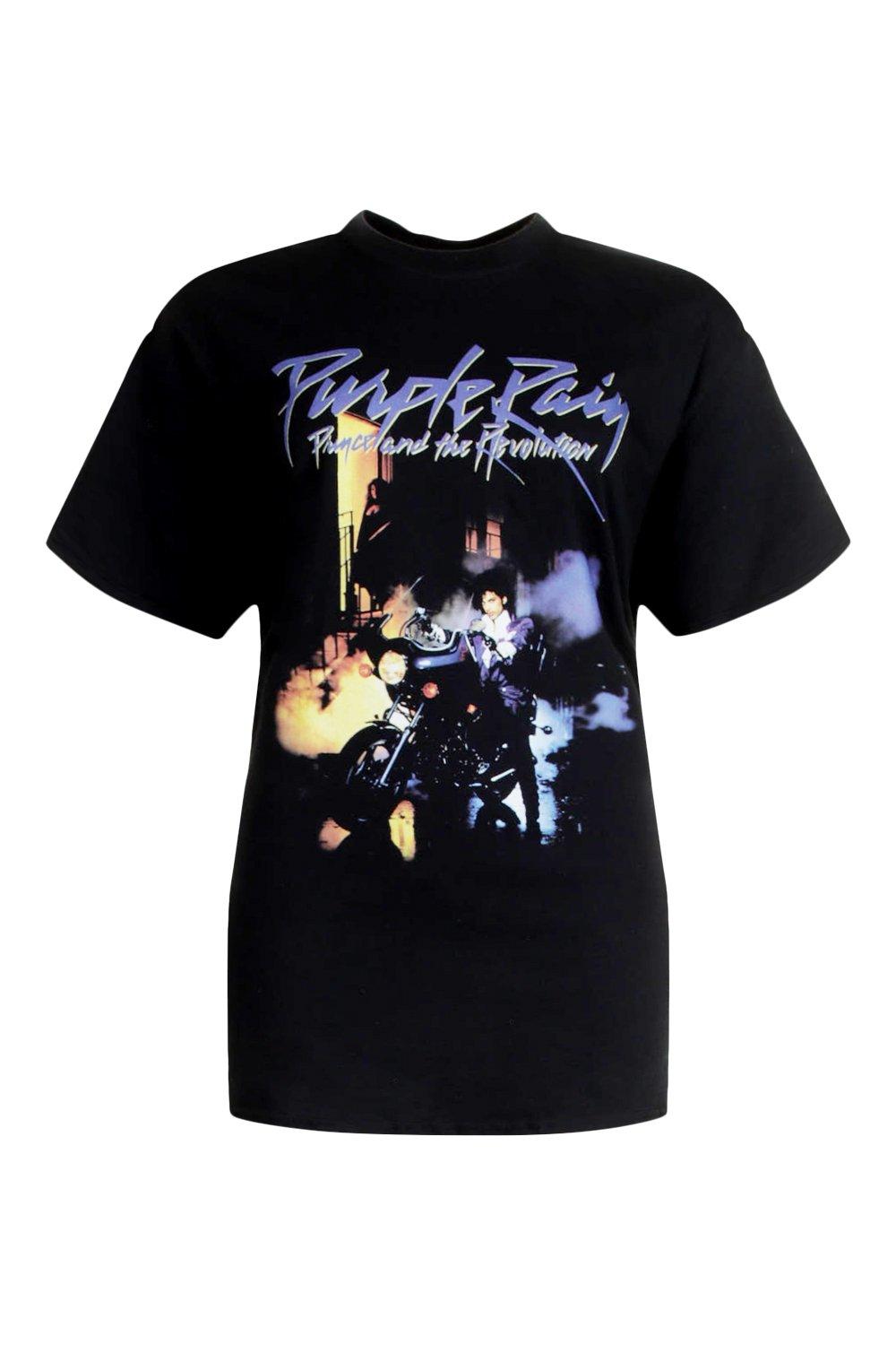 Purple rain t shirt hot sale boohoo