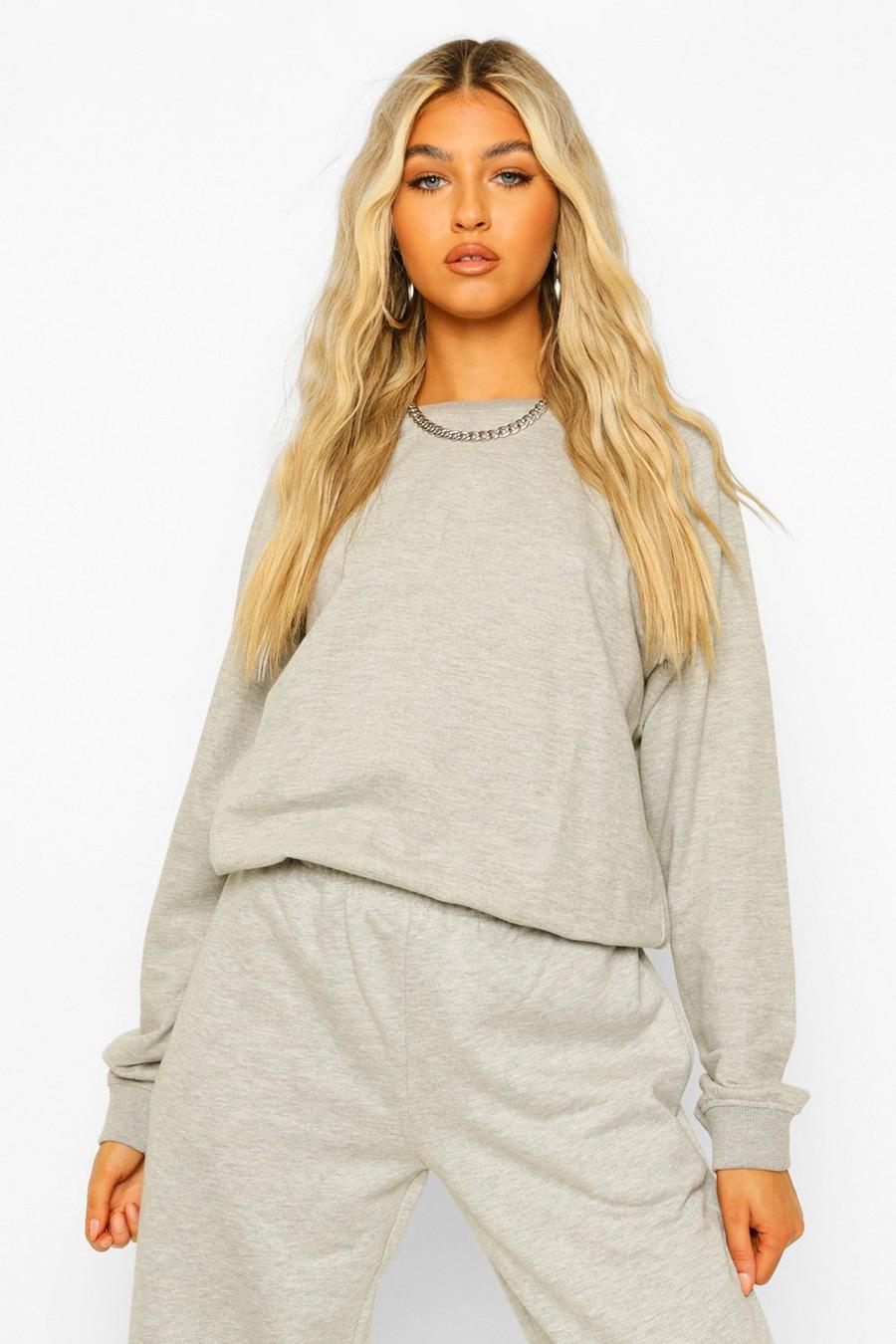 Sweat coupe oversize à manches ballon Tall, Grey image number 1