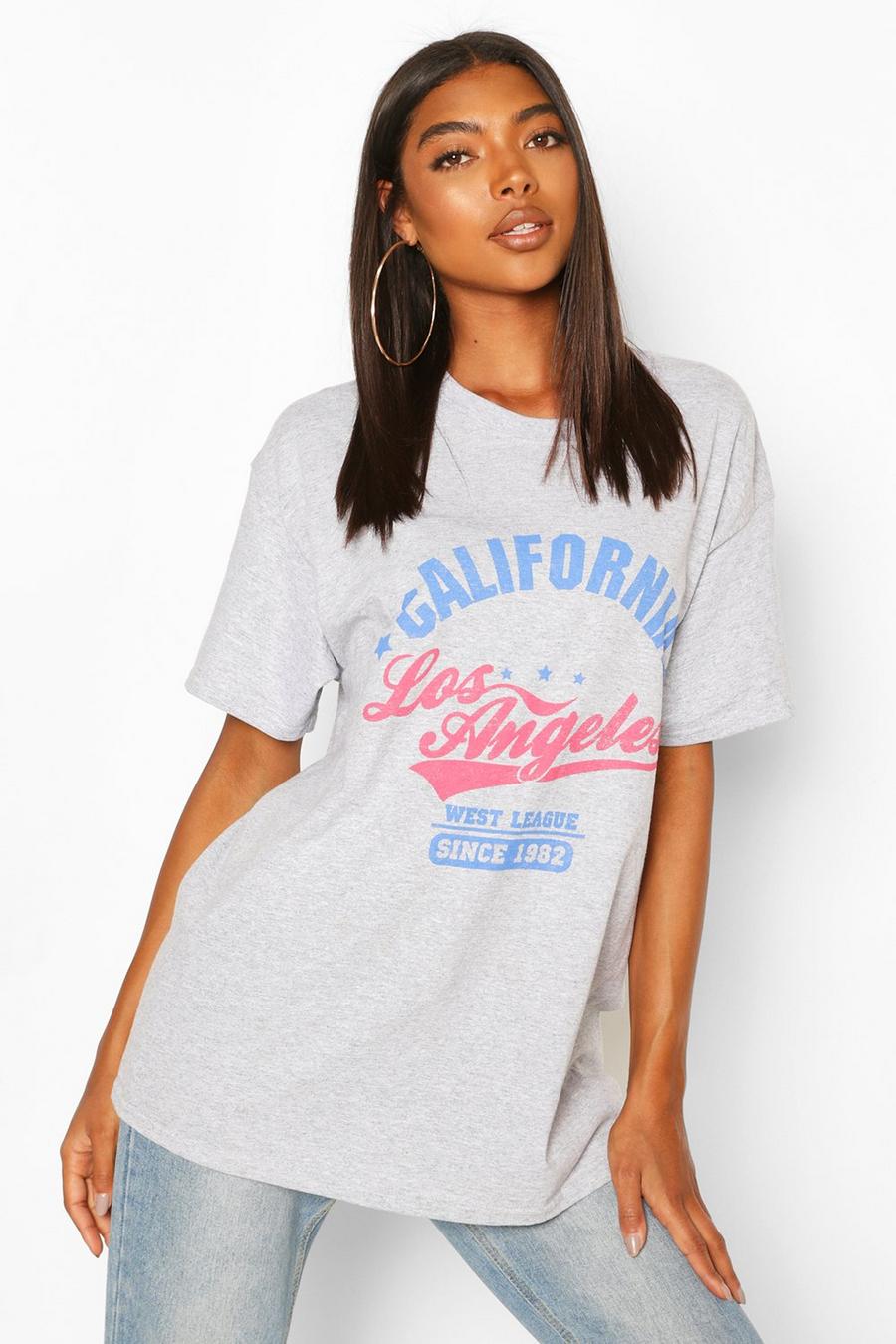 Lange Oversized ”California” T-shirt image number 1