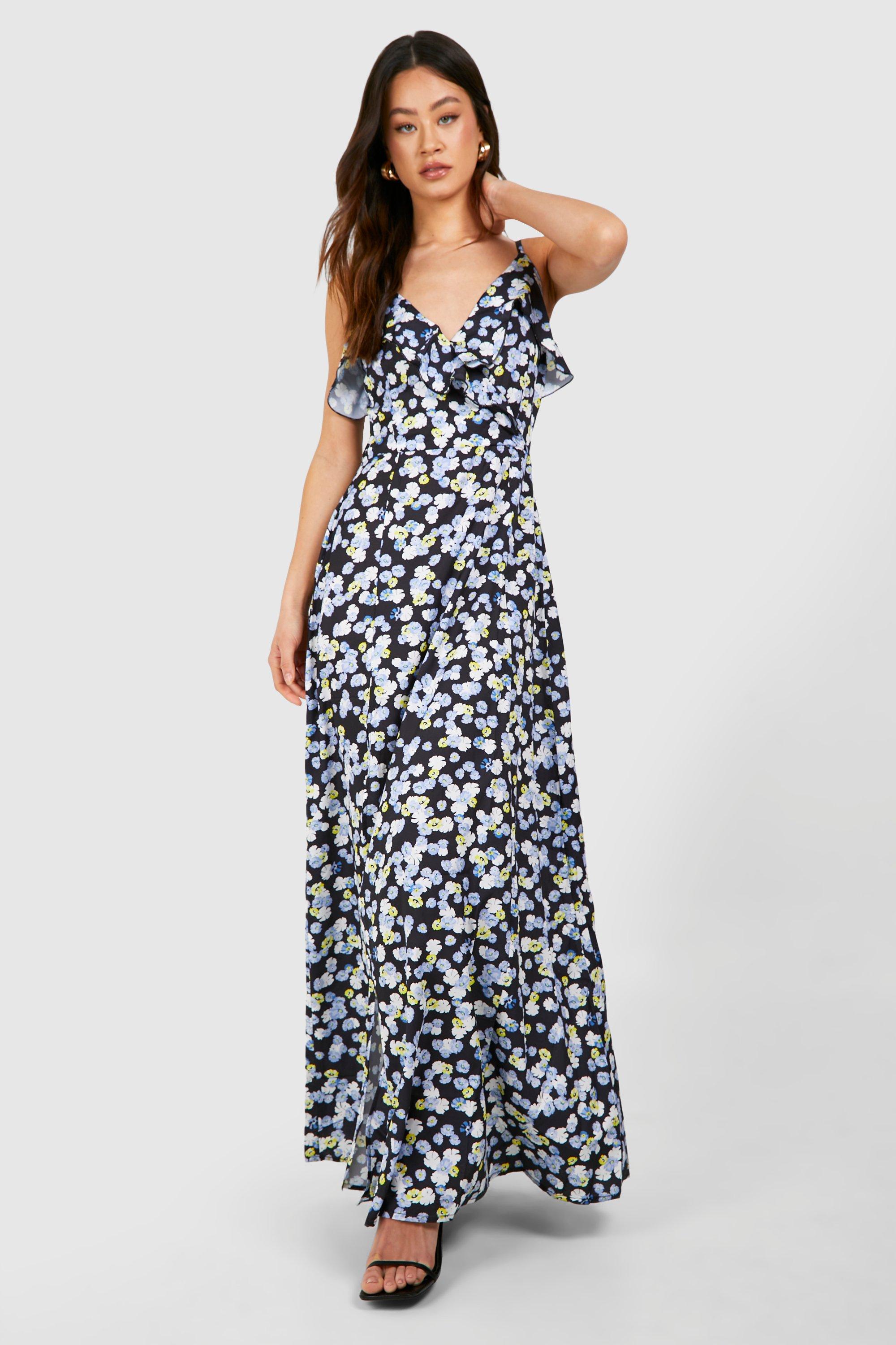 Boohoo discount robes longues