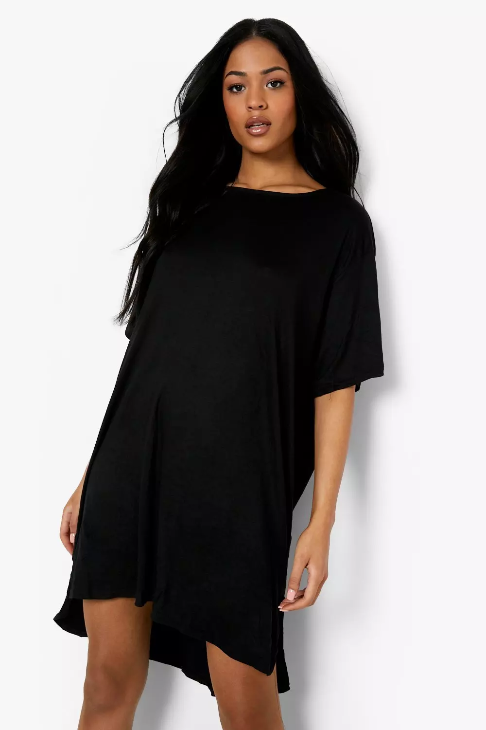 Dip hem clearance t shirt dress