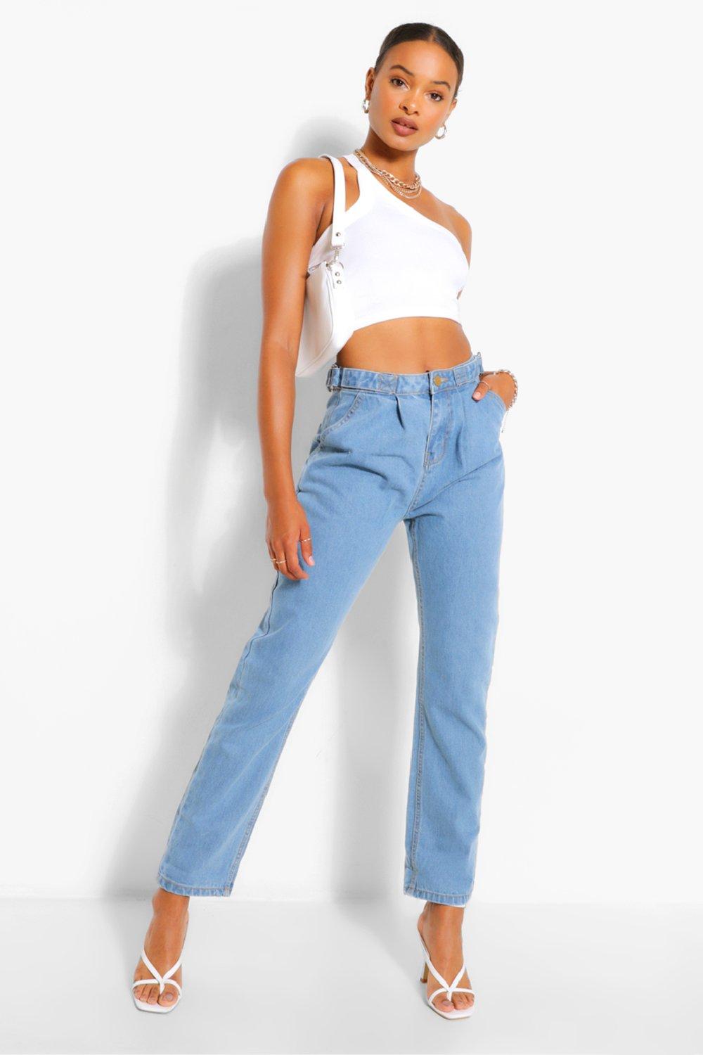 Tall Basics High Waist Mom Jeans
