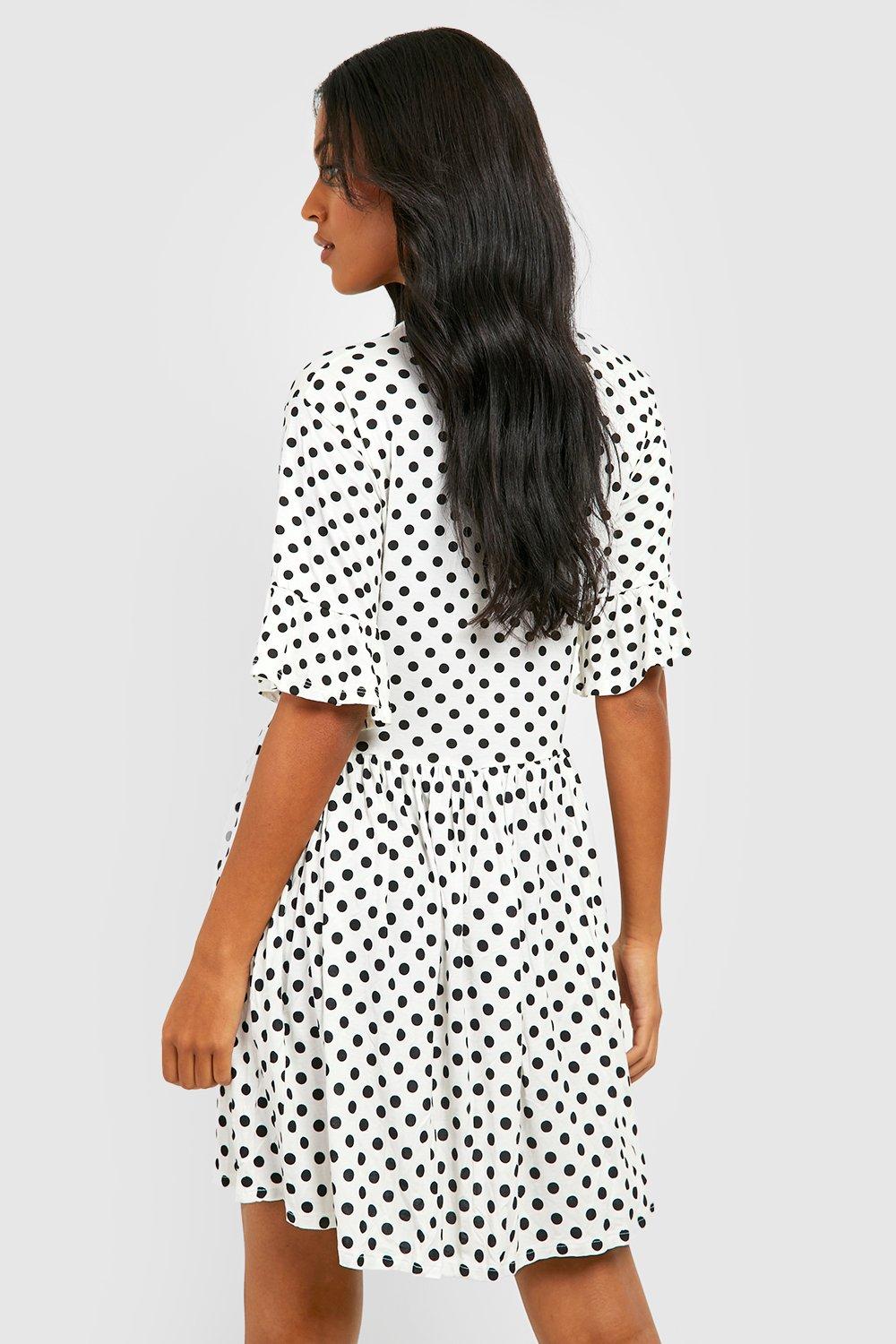 Tall Polka Dot Smock Dress