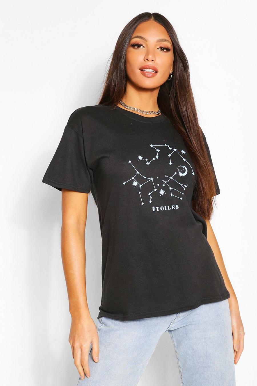 Tall Stargazing Graphic T-Shirt image number 1