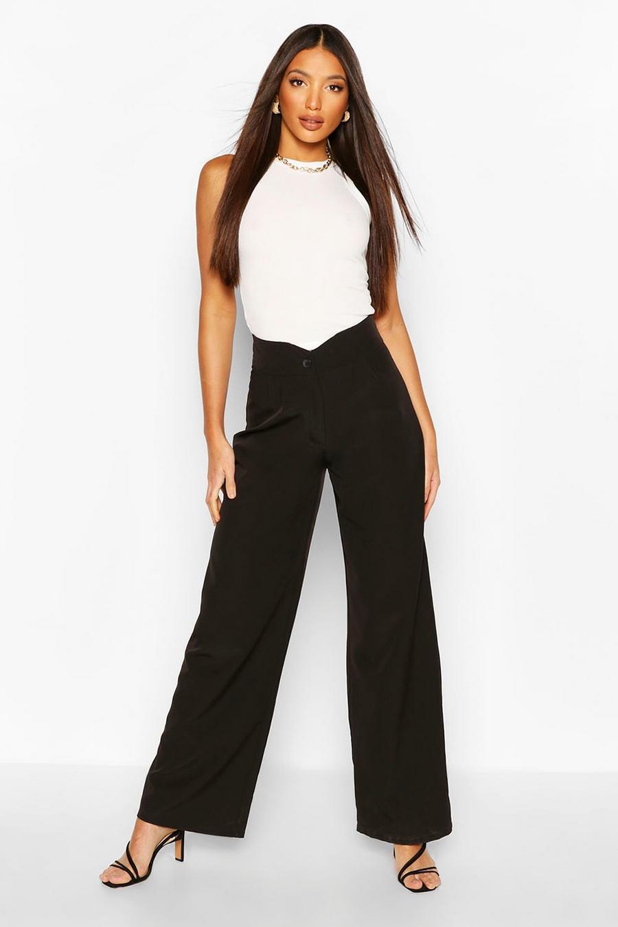 Tall Woven Pleated Wide Leg Pants image number 1