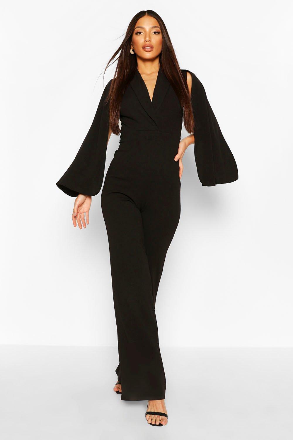 tall jumpsuit boohoo