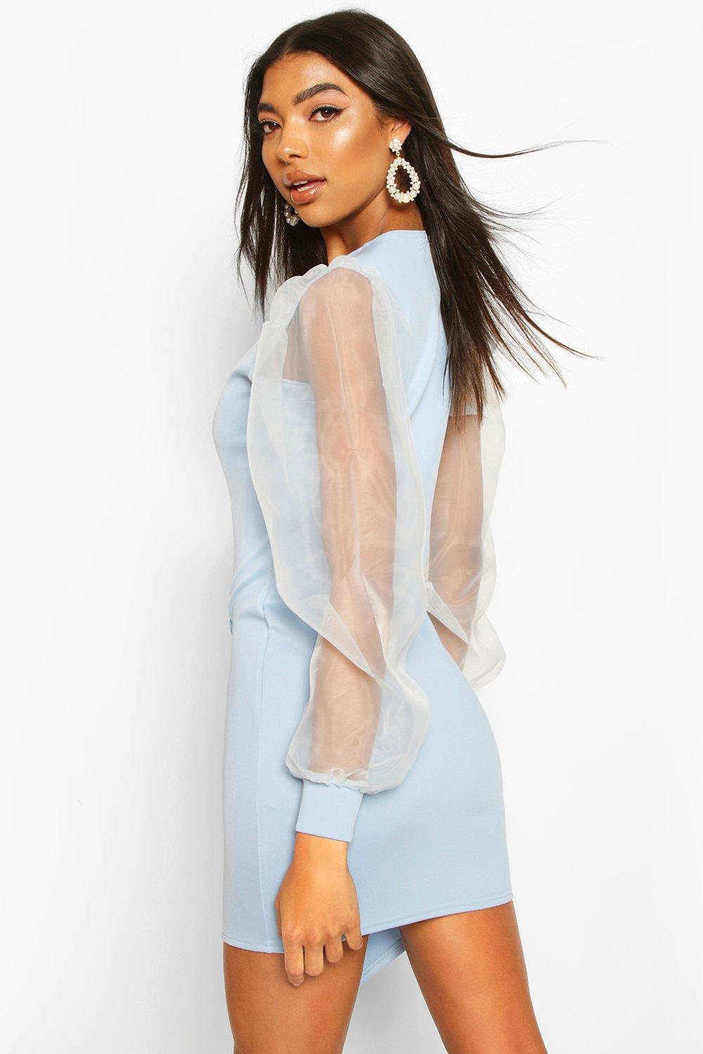 Mesh 2025 blazer dress