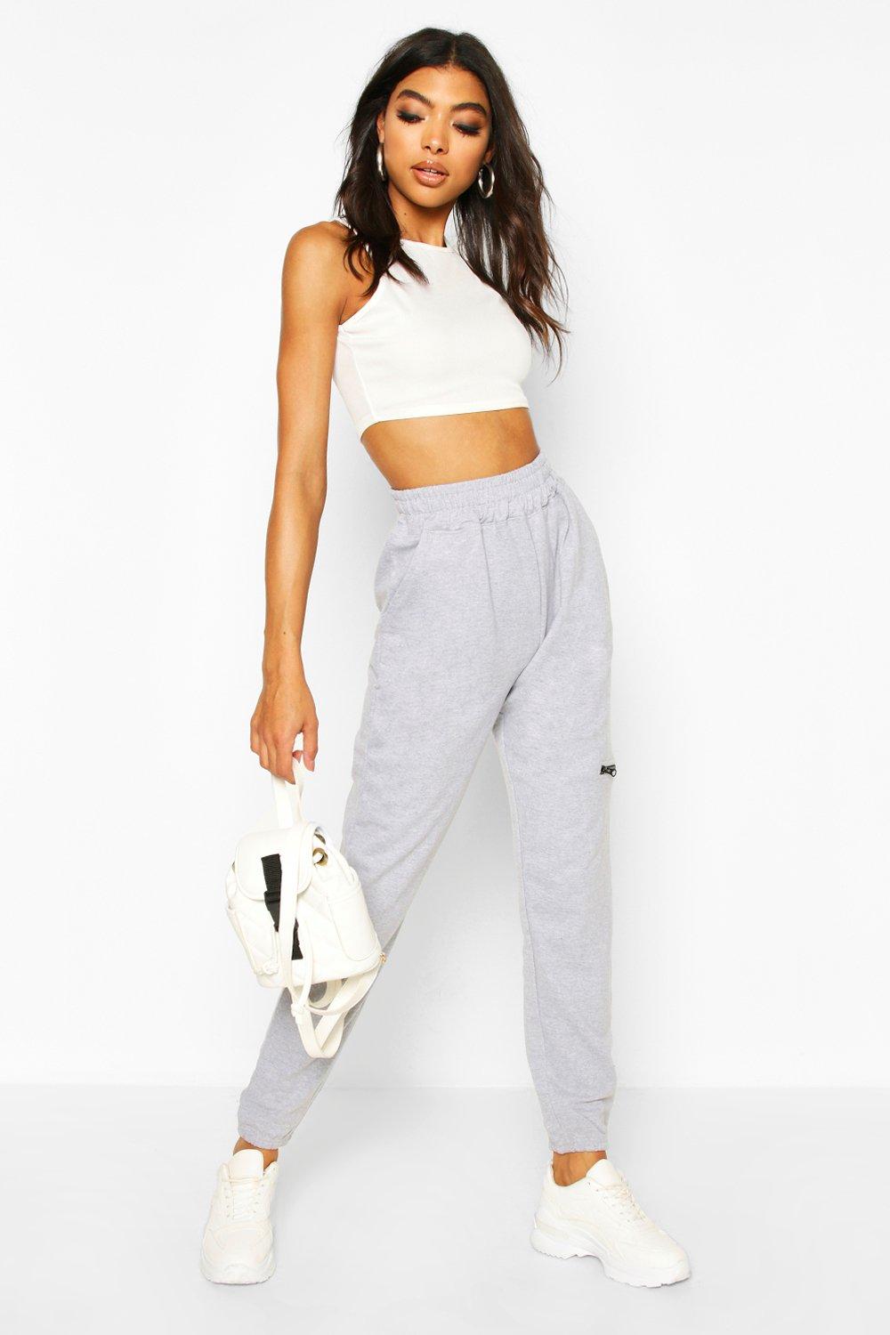 Joggers with zip pockets womens new arrivals