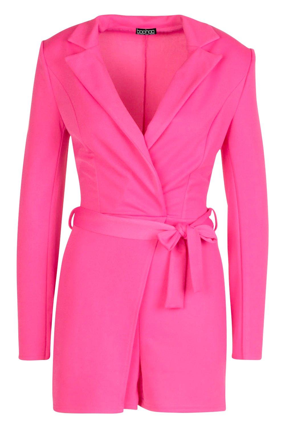 boohoo blazer playsuit