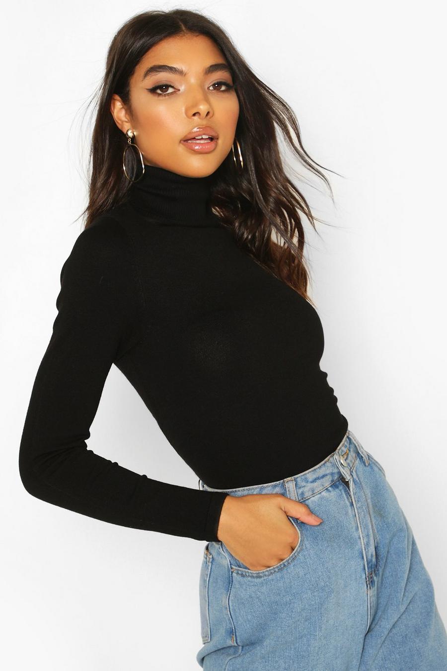Tall Crew Neck Fine Knit Jumper image number 1