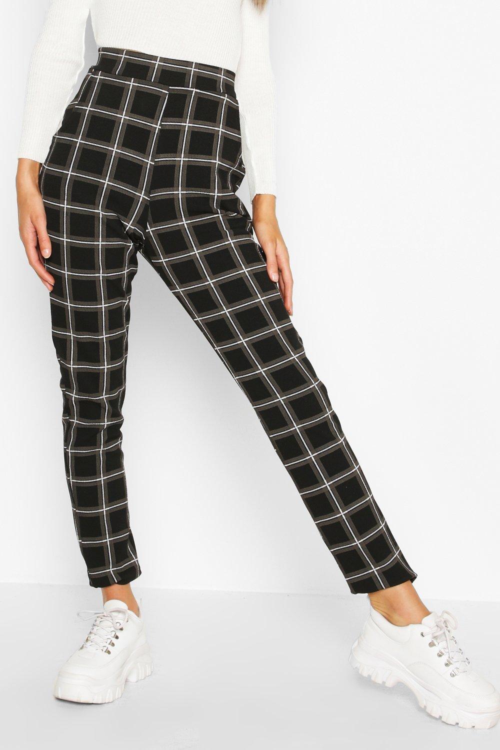 tall black skinny pants