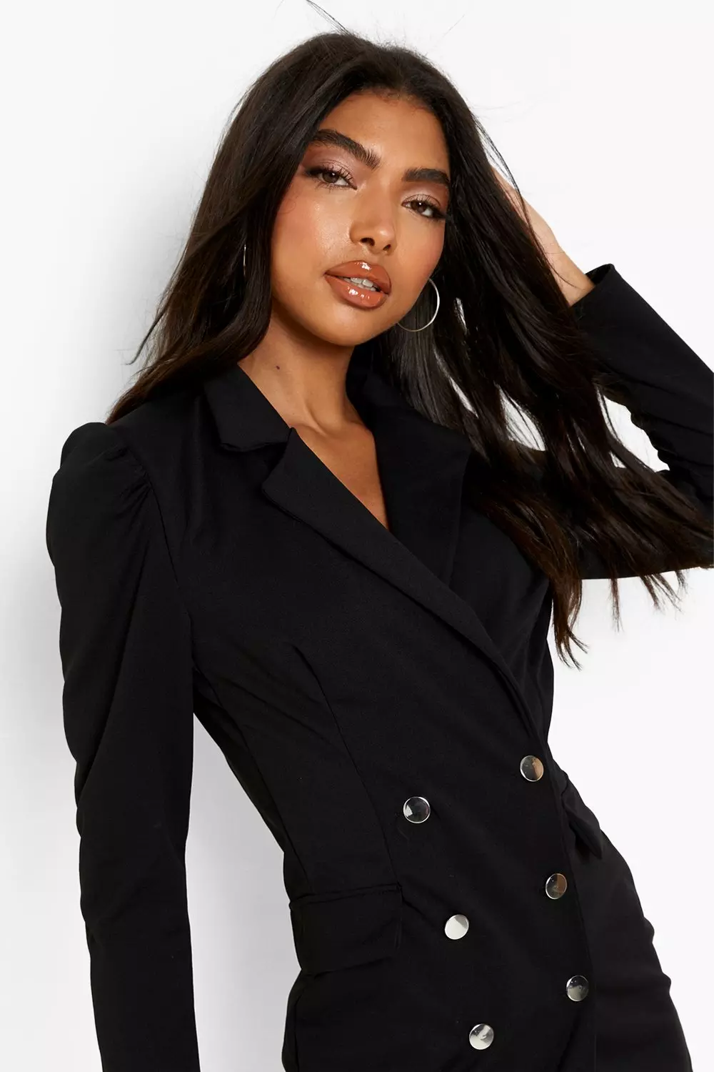 Puff sleeve outlet blazer dress