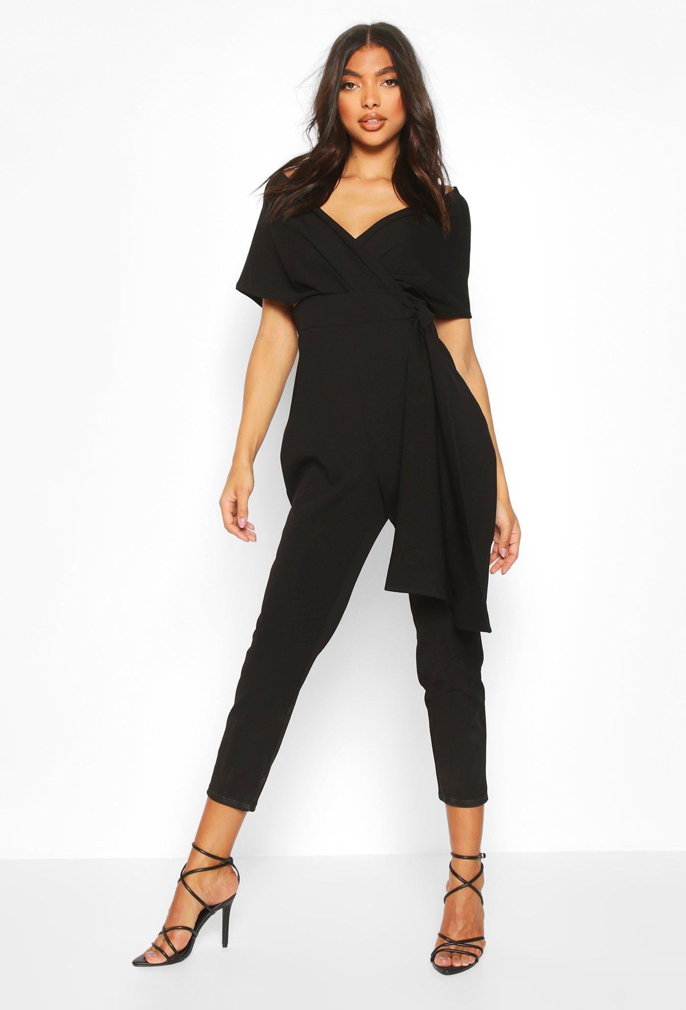 tall black jumpsuit uk