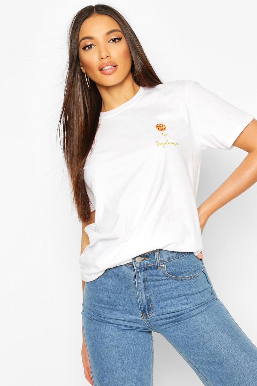 Tall Daydreamer Embroidered Pocket Graphic T-Shirt image number 1