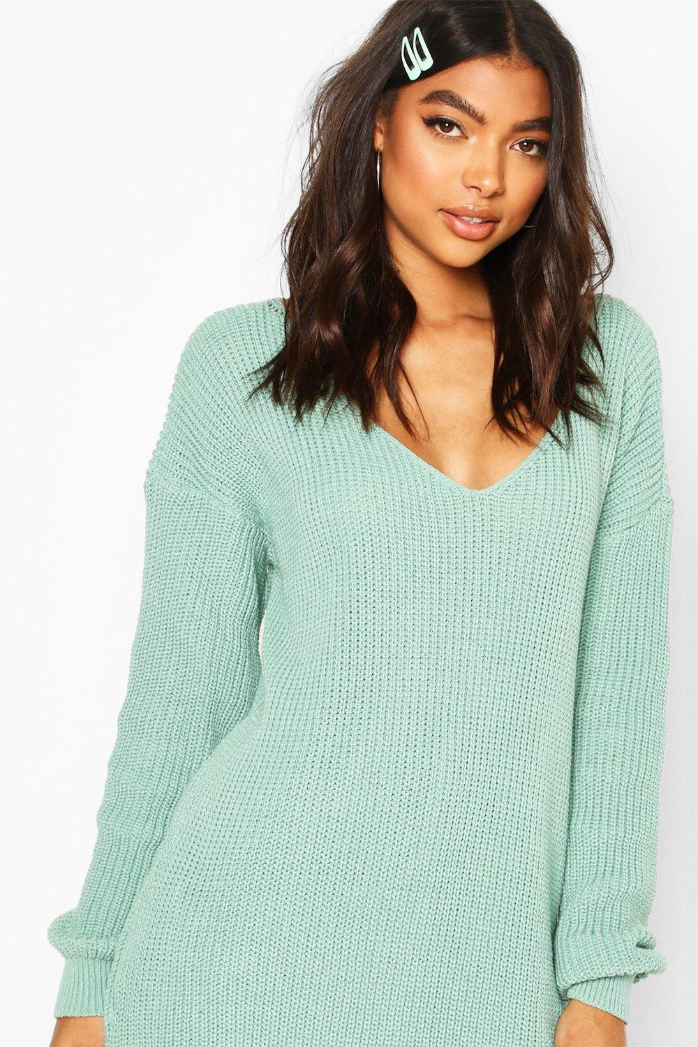 tall v neck jumper