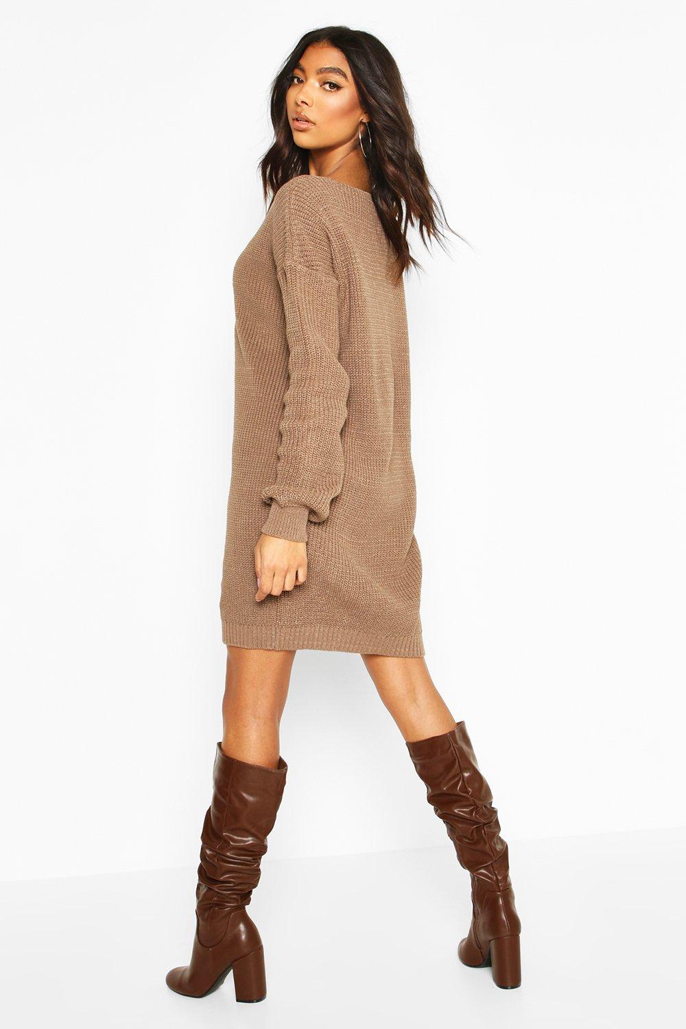 tall v neck jumper
