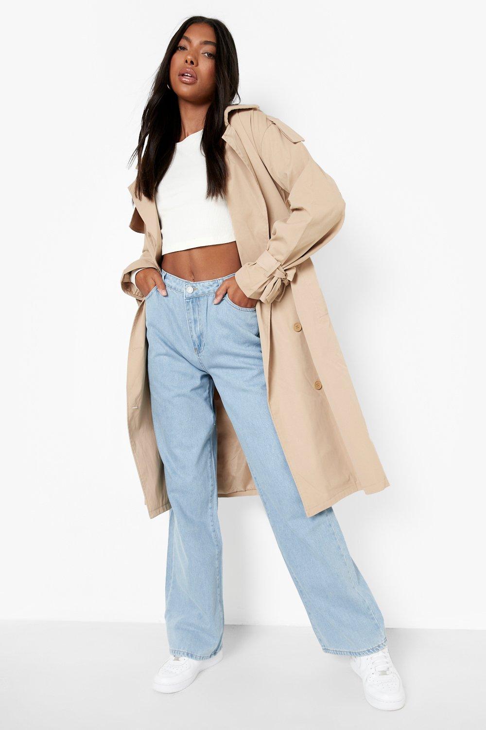 mid rise wide leg crop jean