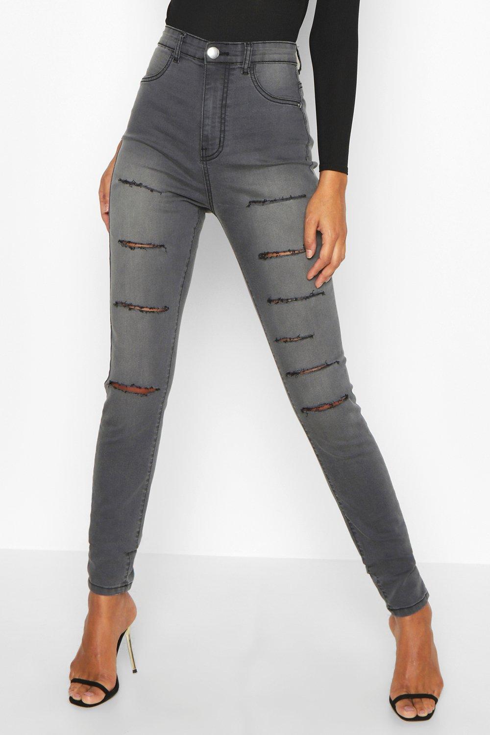 Jeggings distressed sale