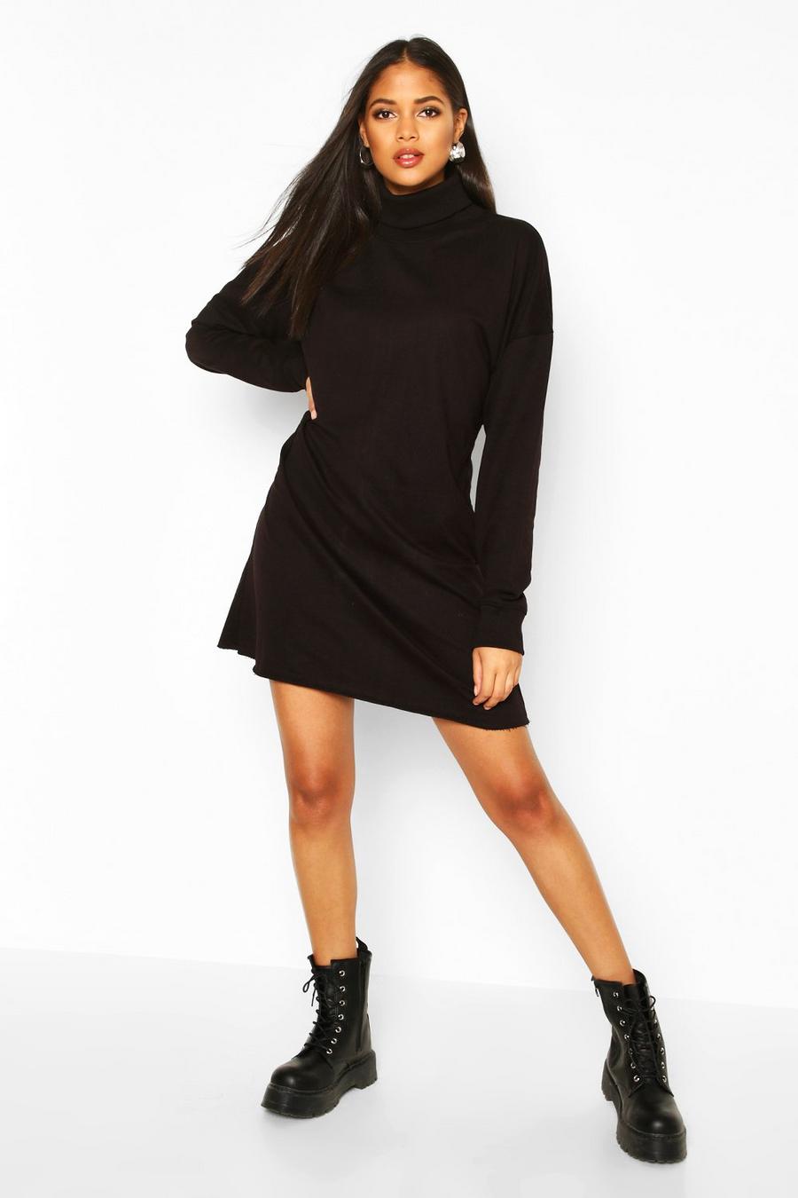 Tall Roll Neck Sweat Dress image number 1