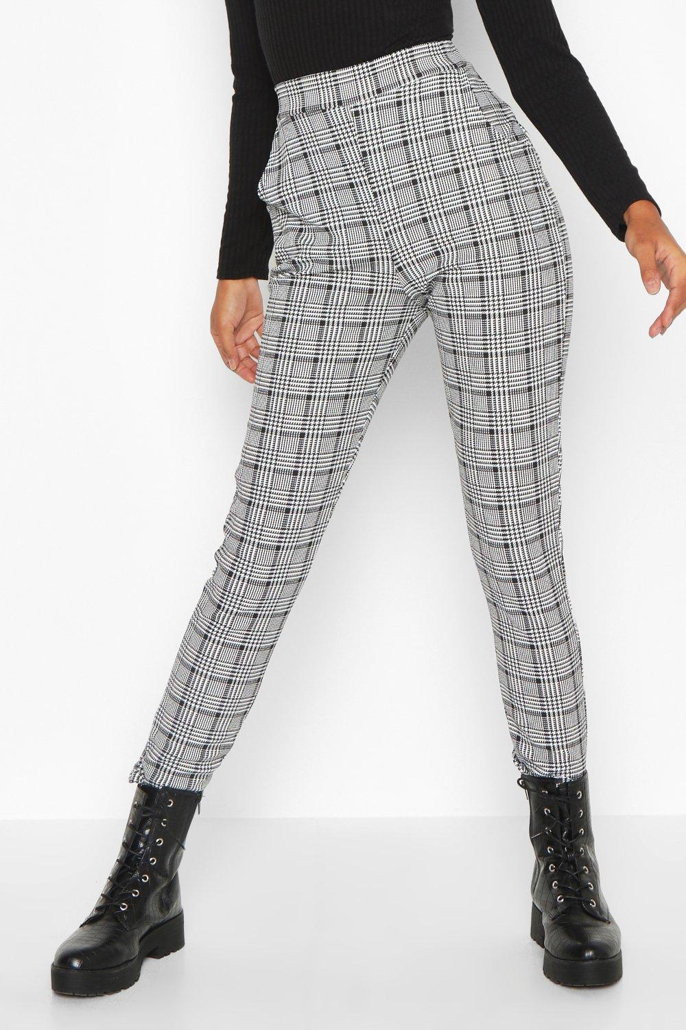Tall Check Skinny Trousers