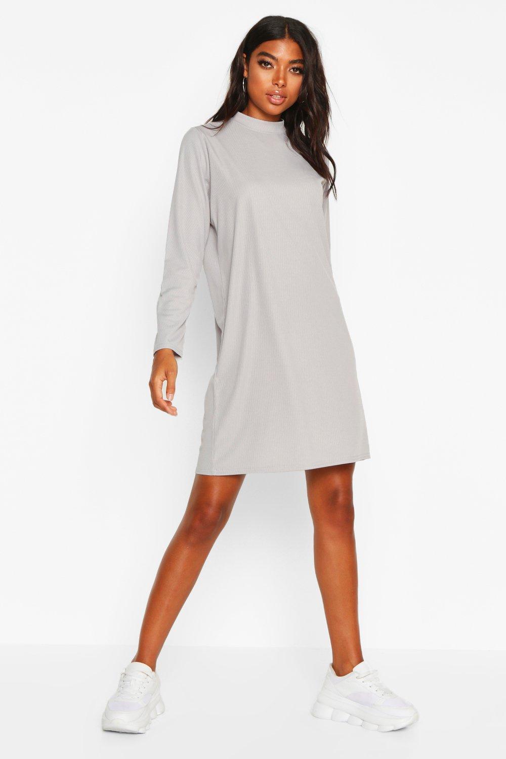 Ribbed T Shirt Dress Flash Sales, 55 ...