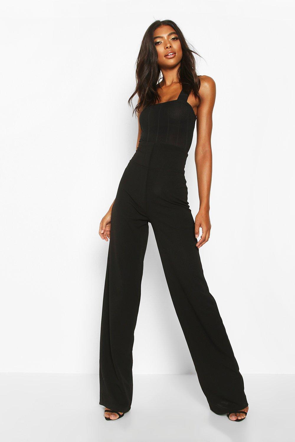 Tall Super High Waisted Wide Leg Pants 