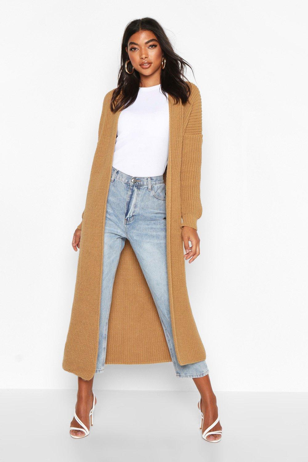 maxi cardigan