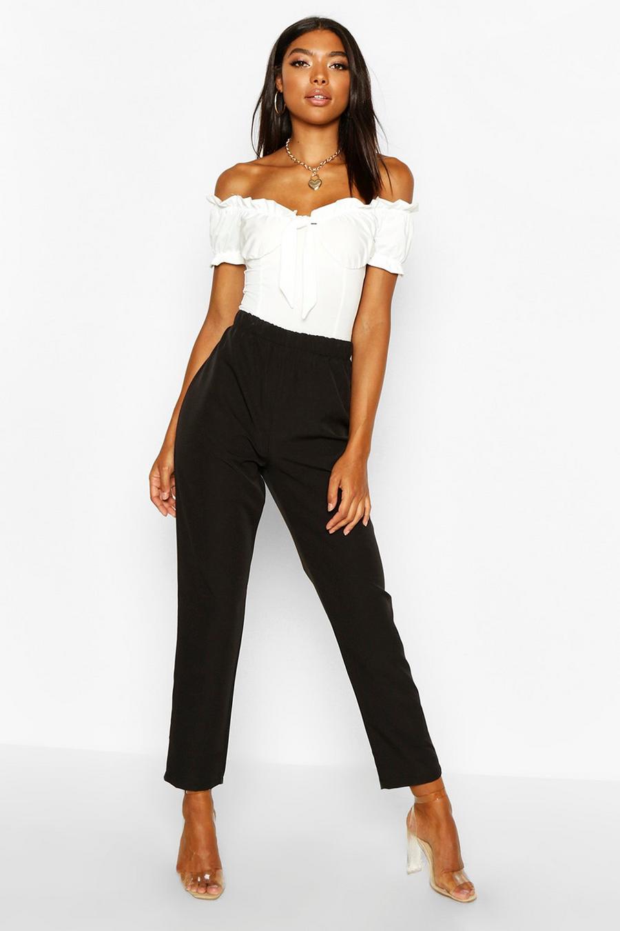 Tall Woven Ankle Grazer Pants image number 1
