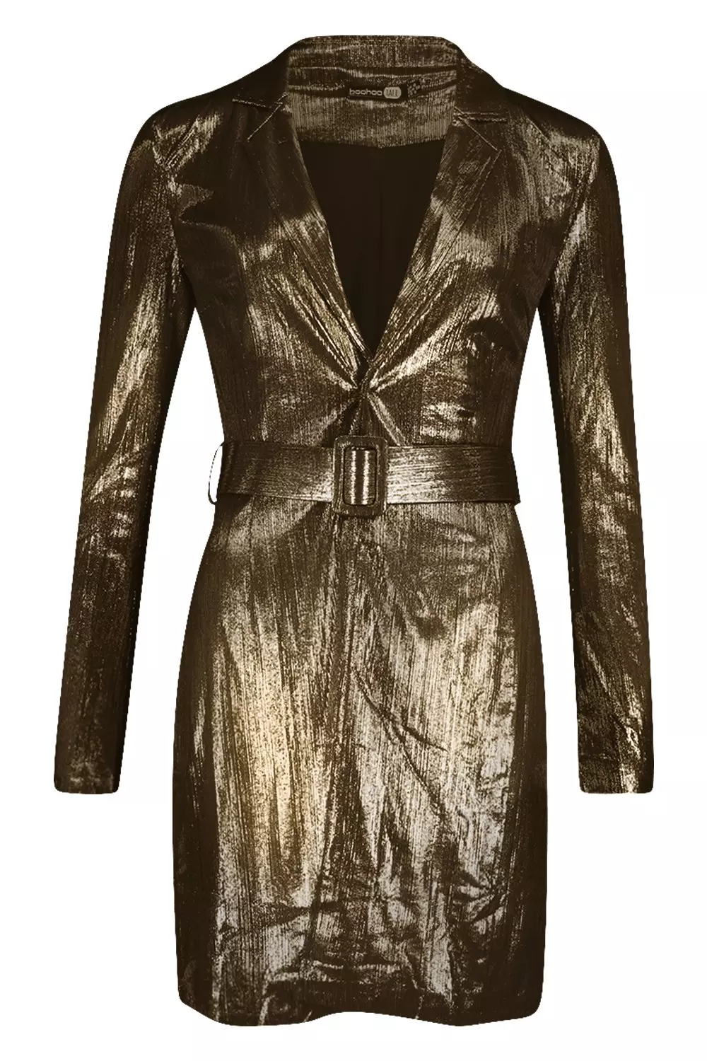 Gold blazer dress on sale zara