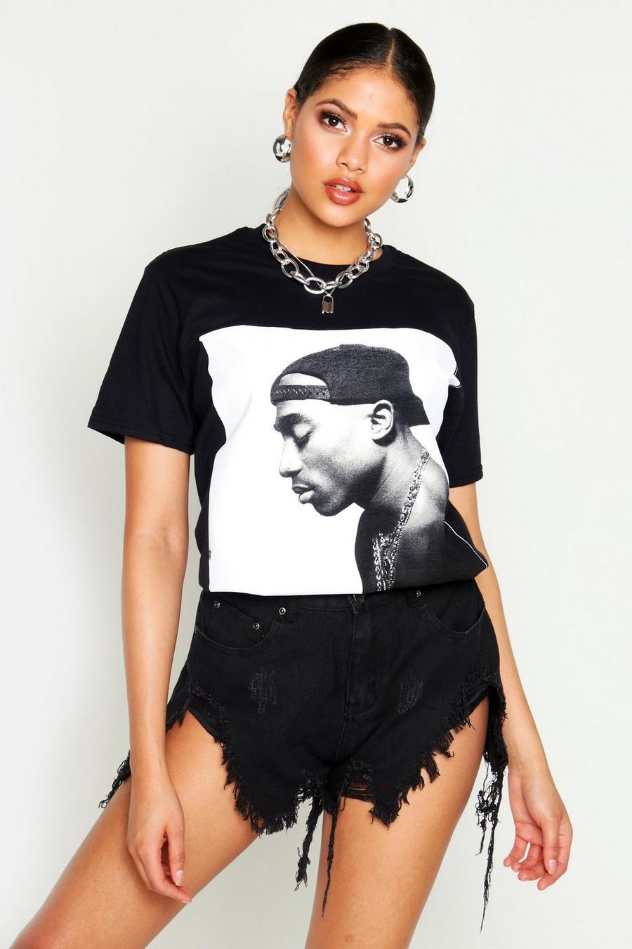 Tall Tupac Licence T-Shirt image number 1