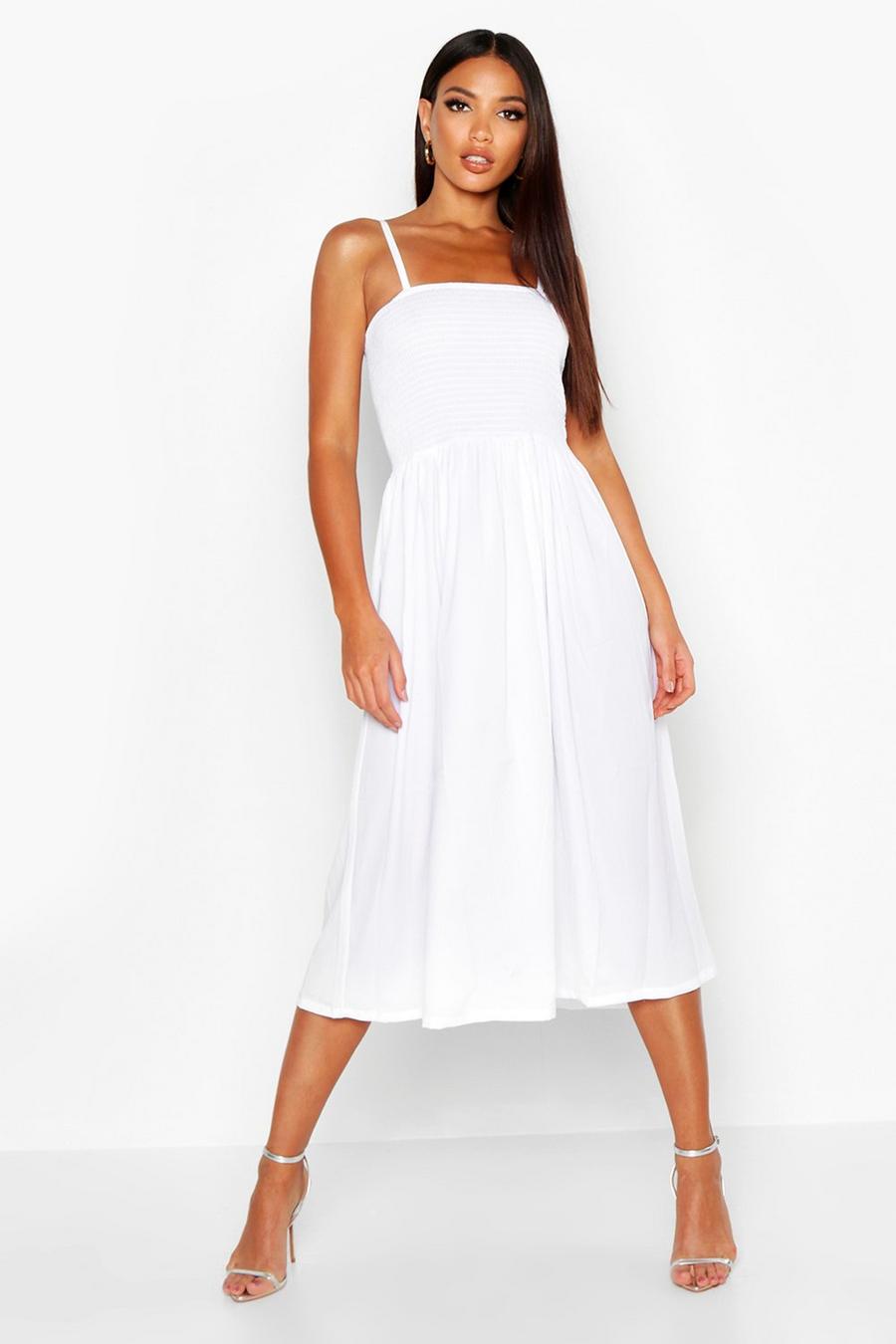 Tall Shirred Maxi Dress image number 1