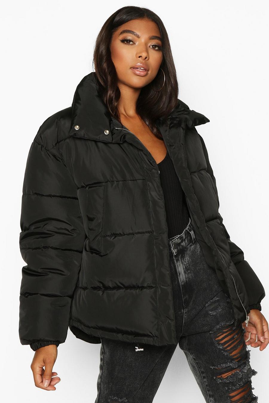 Tall Padded Crop Jacket image number 1