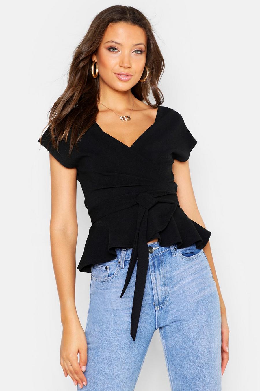 Tall Off The Shoulder Sleeveless Blouse image number 1