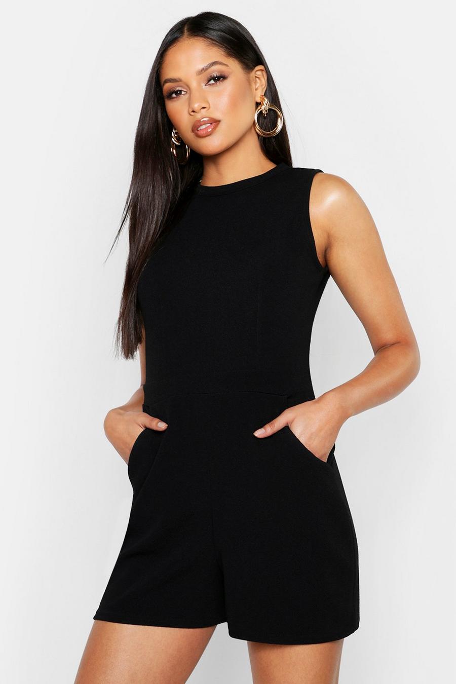 Tall Tailored Sleeveless Playsuit image number 1