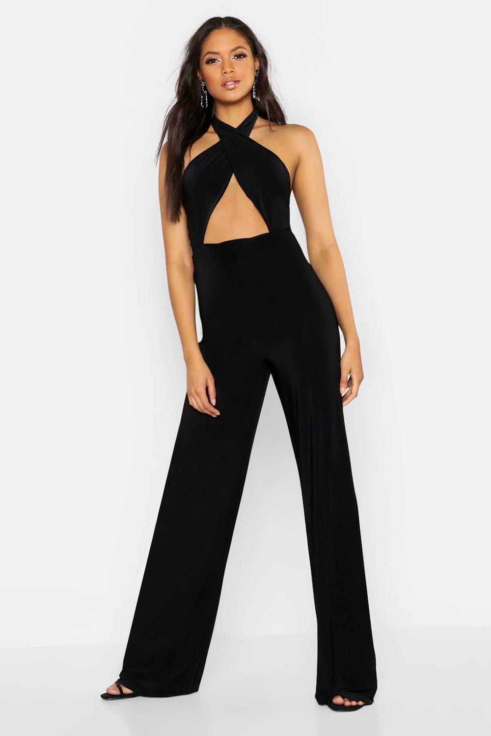 tall halter neck jumpsuit