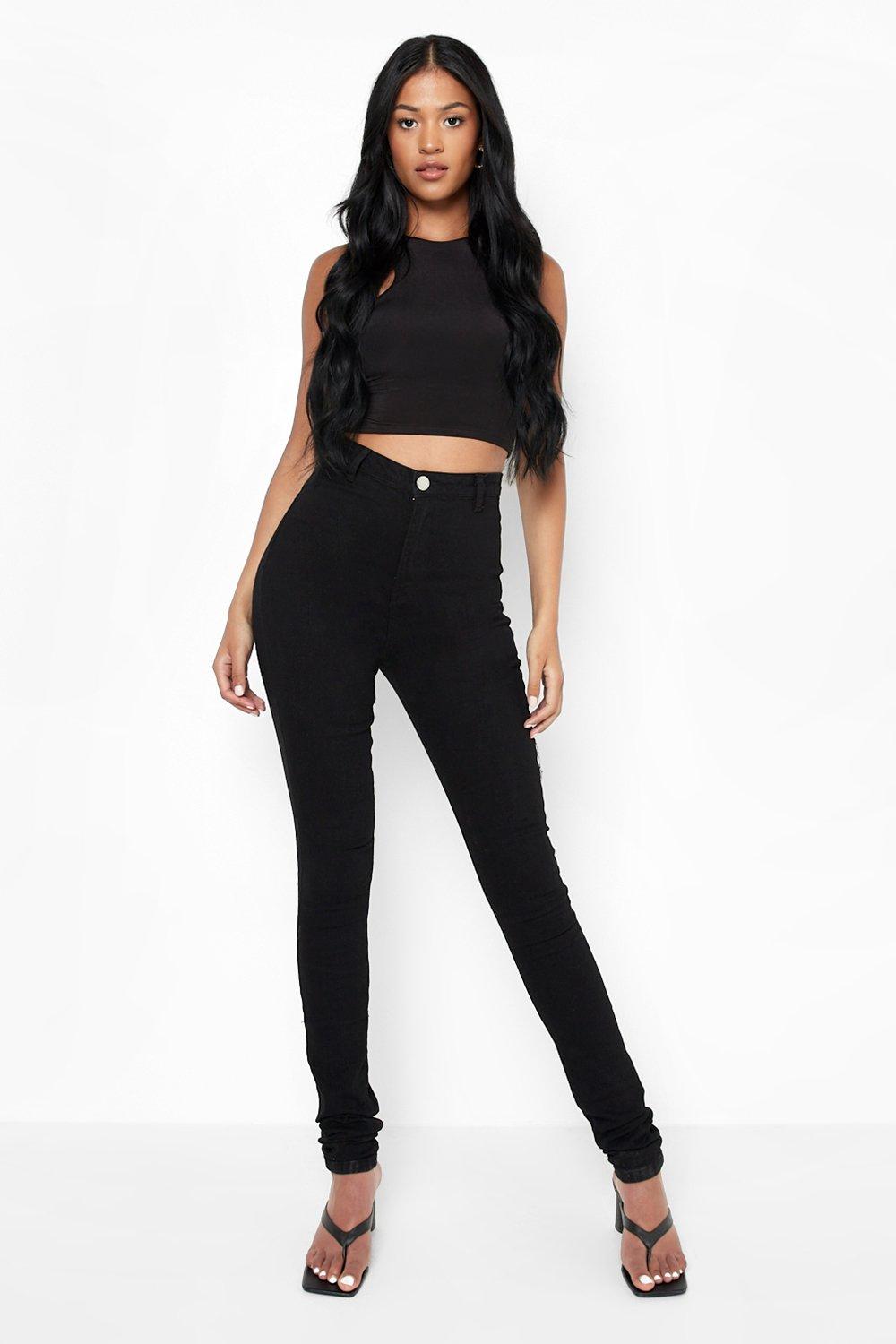 high waisted tall skinny jeans