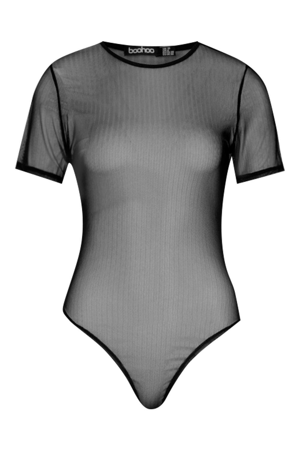 plain black bodysuit