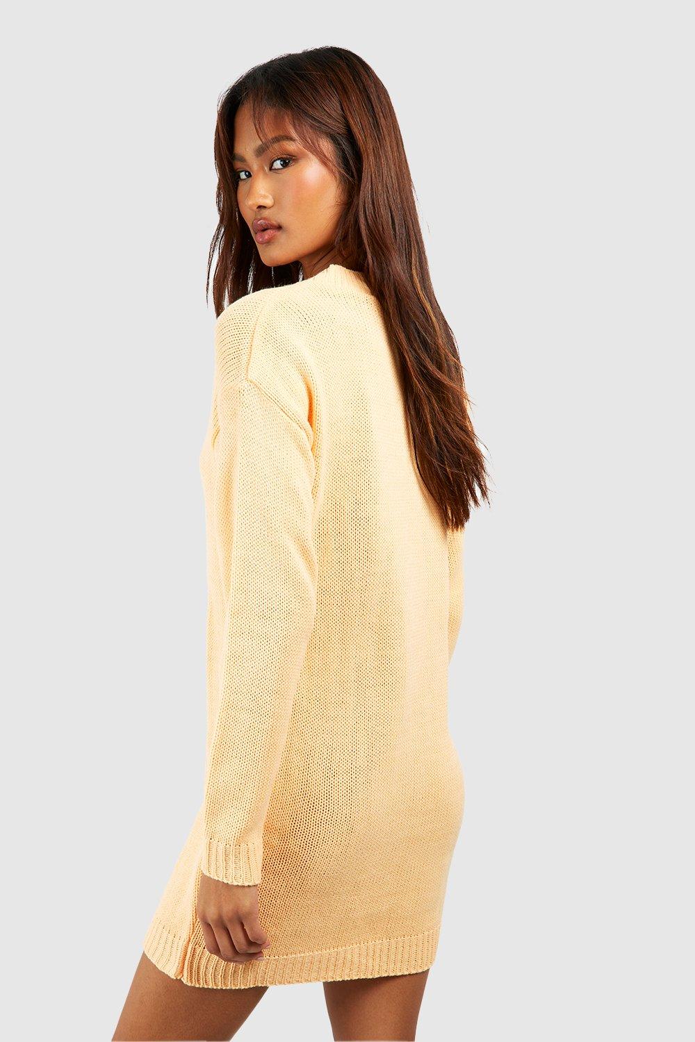 Long sleeve sweater dress forever clearance 21