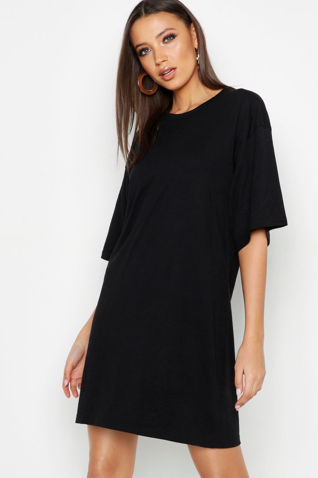 Boohoo oversized store t shirt dress