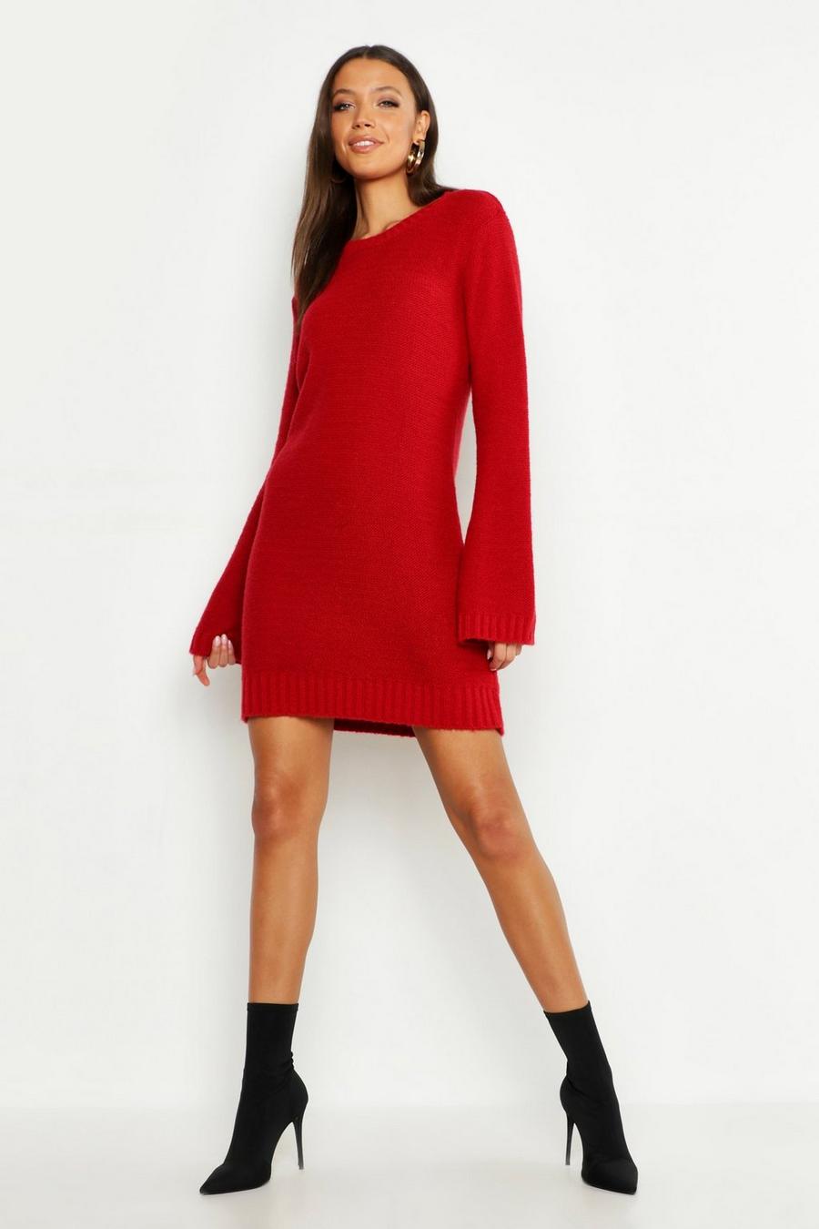Tall Wide Sleeve Sweater Dress image number 1