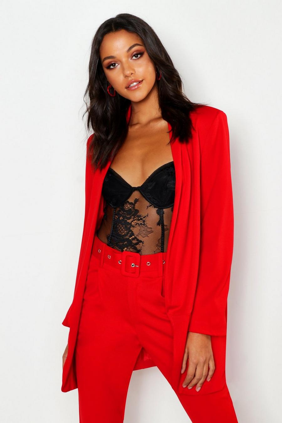 Red rouge Tall Tailored Blazer