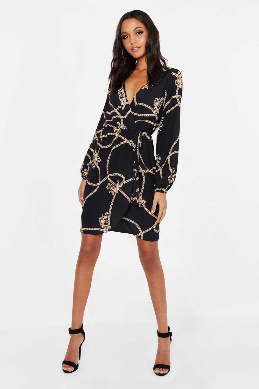 boohoo midi dress sale