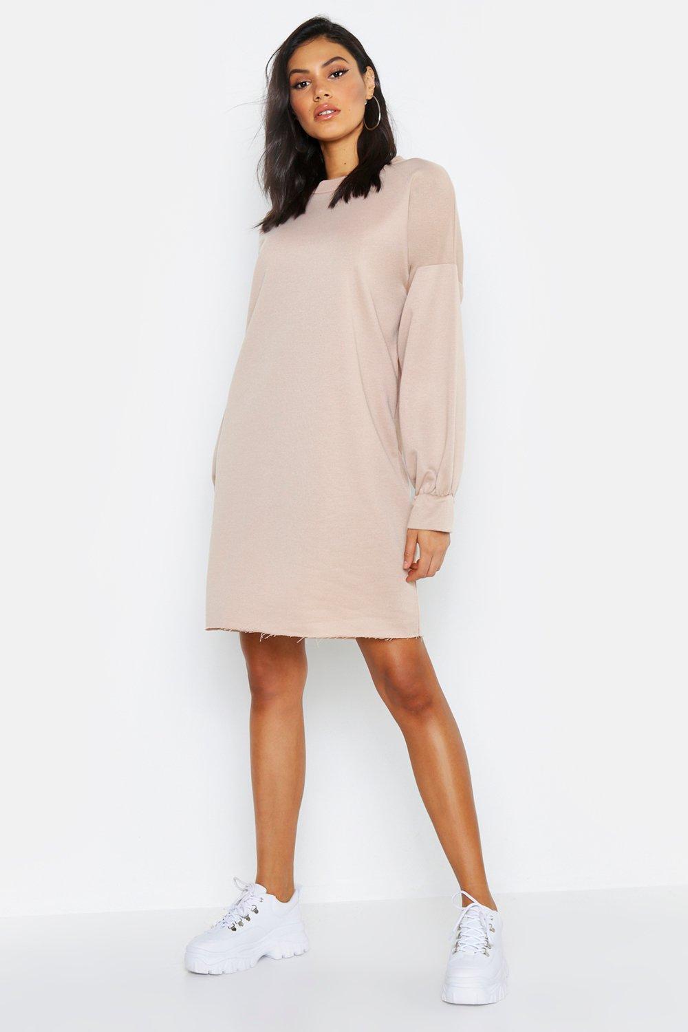 oversized sweat dress