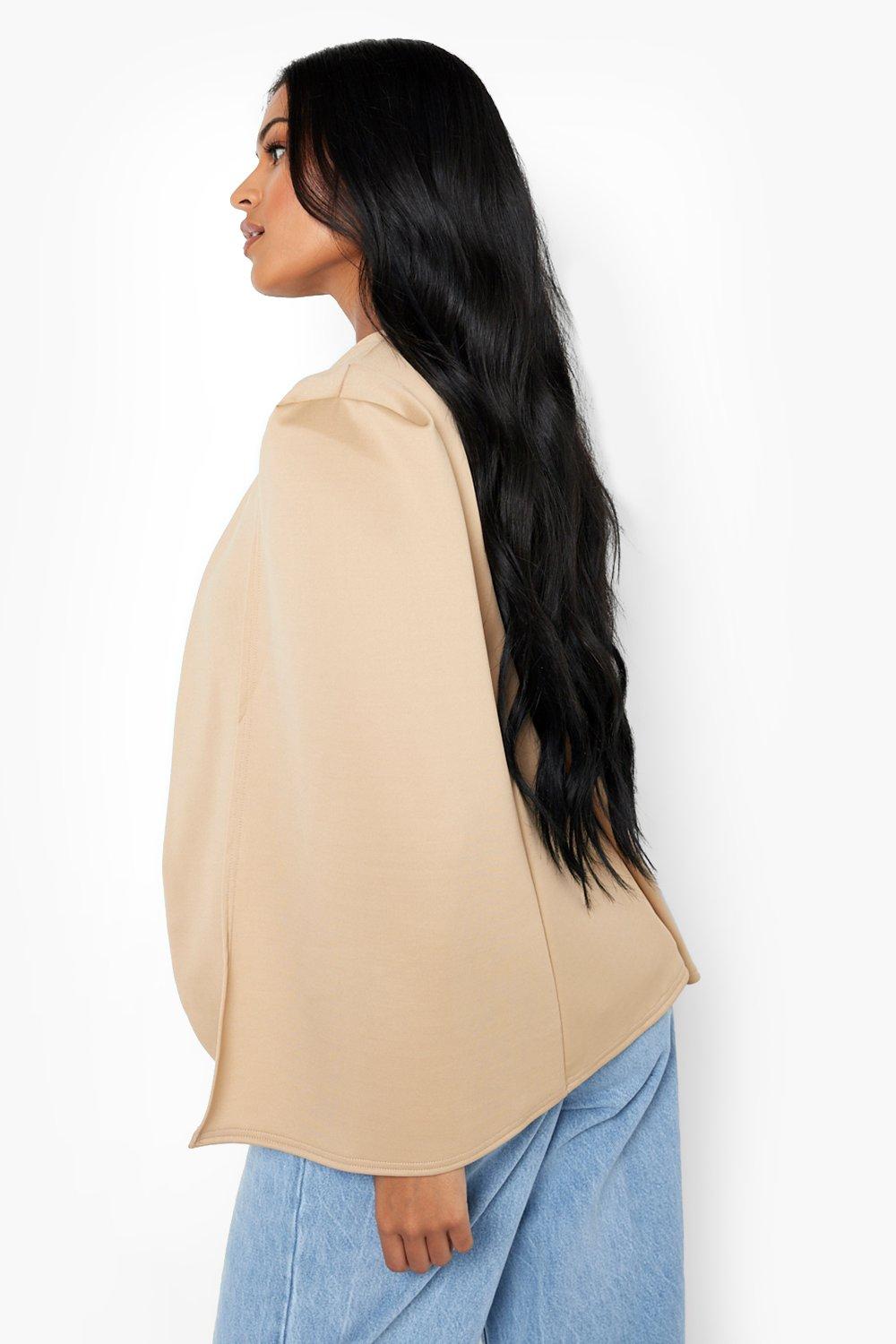 Boohoo 2025 cape jacket