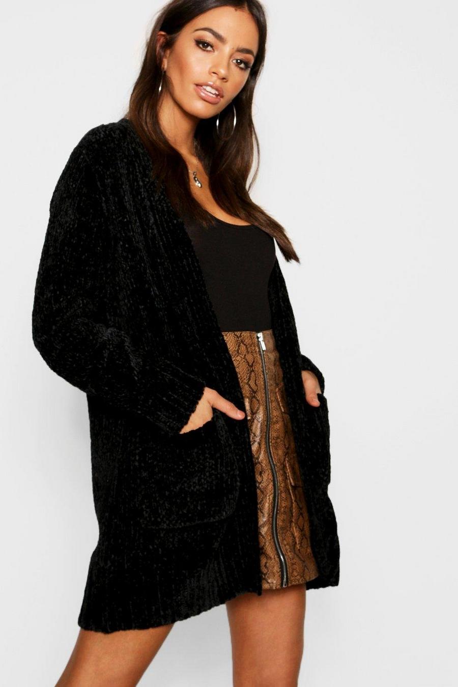 Tall Chenille Cardigan image number 1