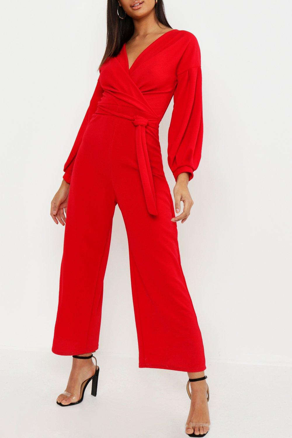 off the shoulder culotte jumpsuit