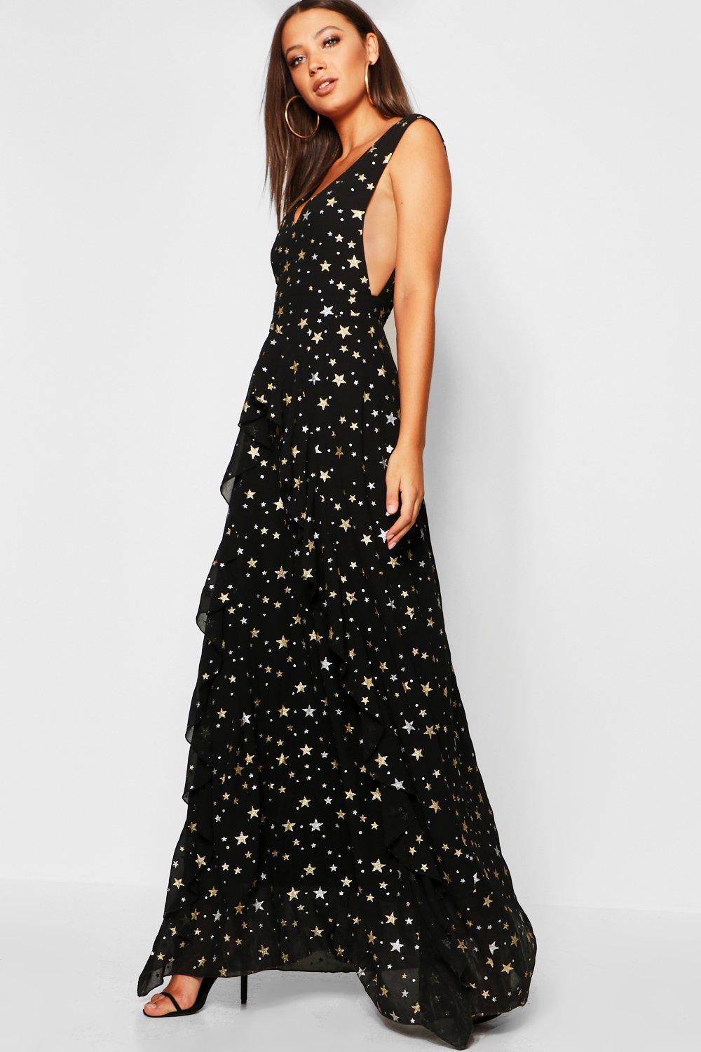 boohoo star dress