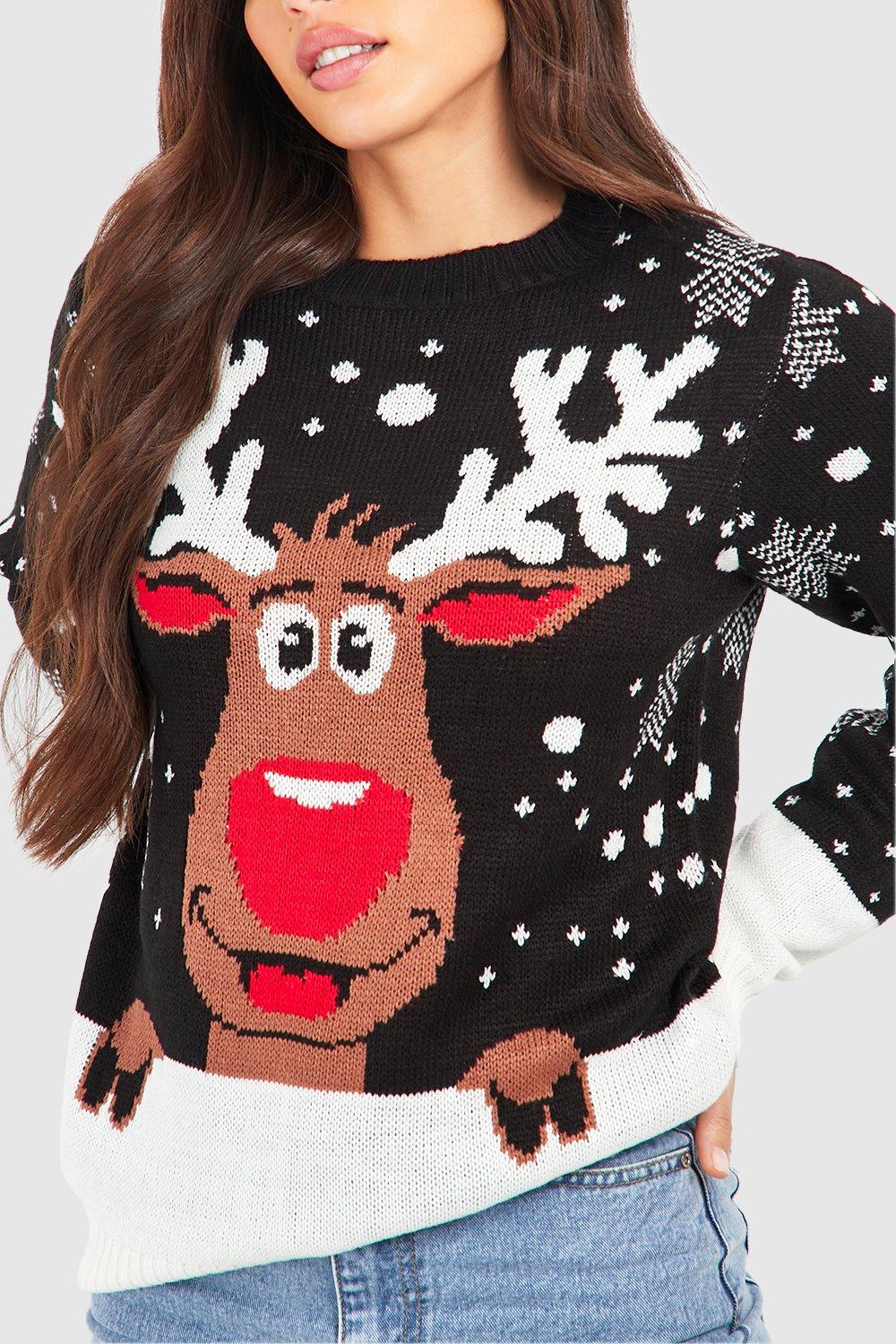 Boohoo hotsell reindeer jumper