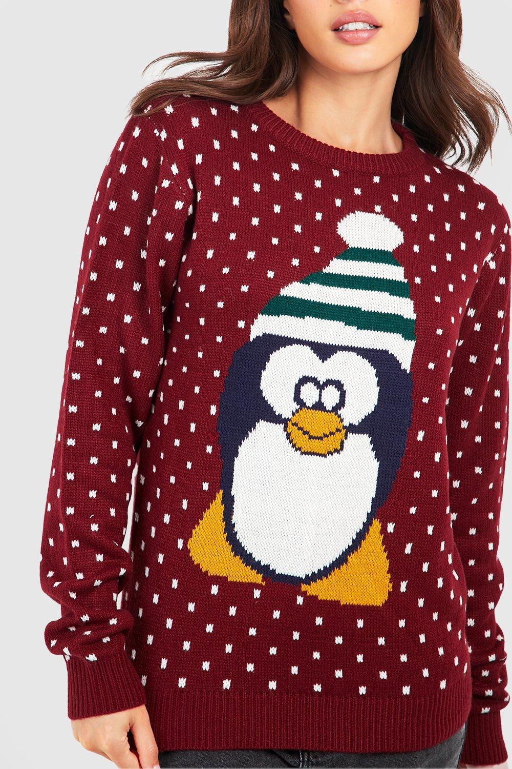 Penguin jumper outlet christmas