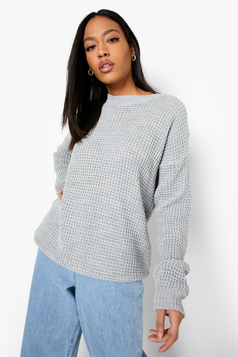 Urban outfitters outlet waffle knit sweater